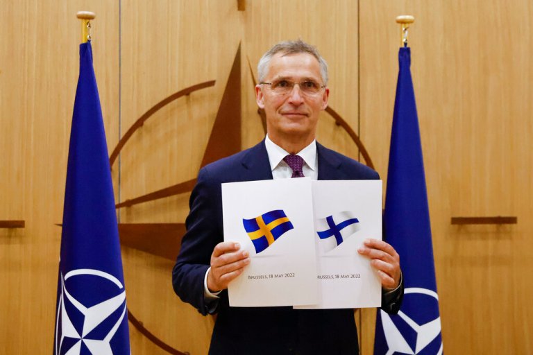 Finland and Sweden submit NATO applications