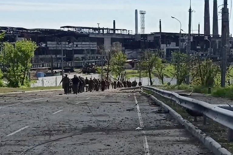Russia claims to have captured besieged steel plant, the last holdout in Mariupol