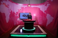 Female TV presenters defy Taliban by refusing to cover faces on air