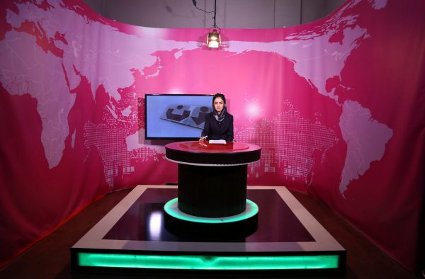 Female TV presenters defy Taliban by refusing to cover faces on air