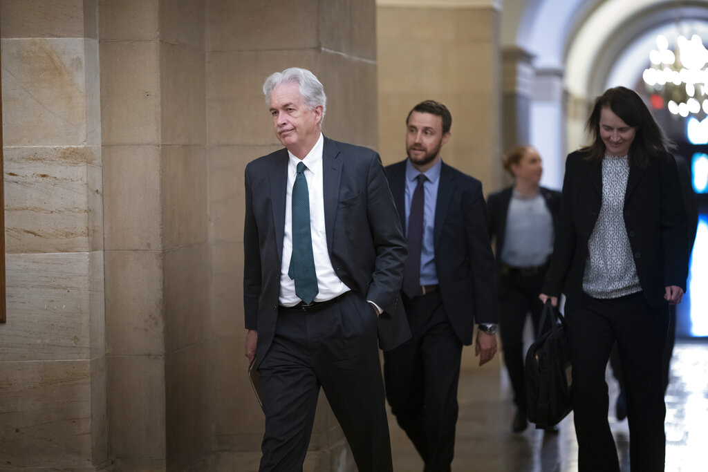 Top members of Congress spotted going to secure room with CIA director