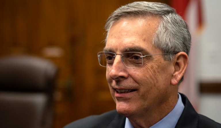 Georgia Secretary of State Brad Raffensperger.
