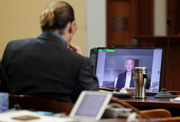 WATCH: Kate Moss testifies Johnny Depp never hit her