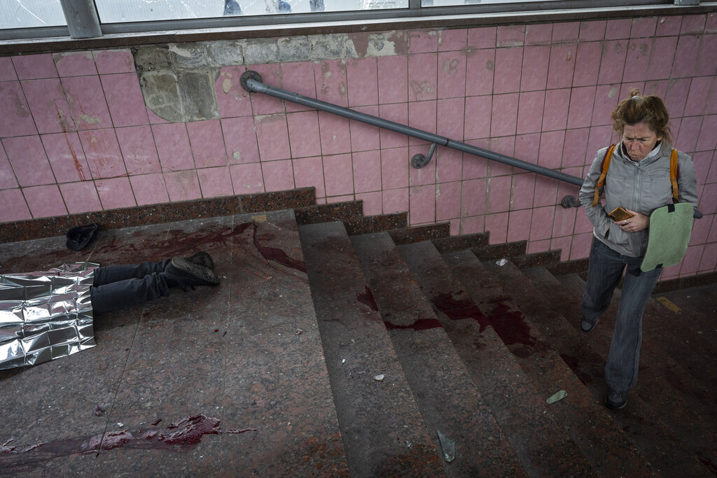 Russian shelling kills nine, including baby, in Ukraine, official says