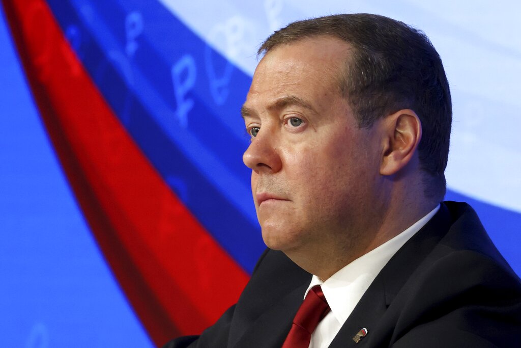 Former Russian president warns NATO intrusion in Crimea would lead to ‘World War III’