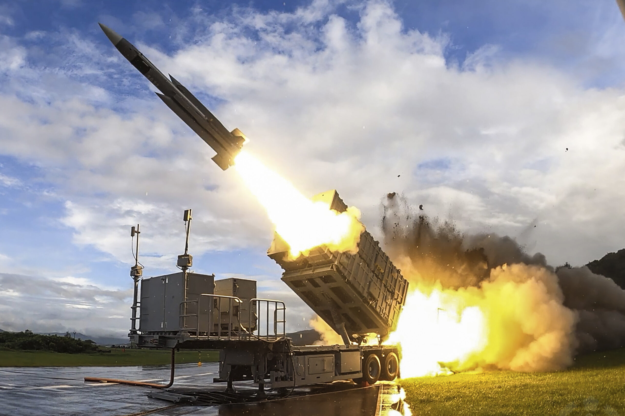 Part of Taiwan advanced missile system sent to China for repairs
