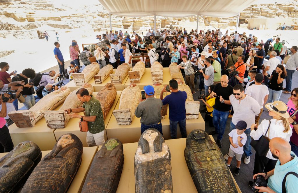 SEE IT: Archaeologists find 2,500-year-old Egyptian coffins