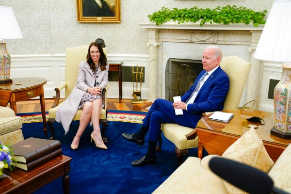 ‘Slaughter of innocents’: Biden and New Zealand leader discuss domestic extremism