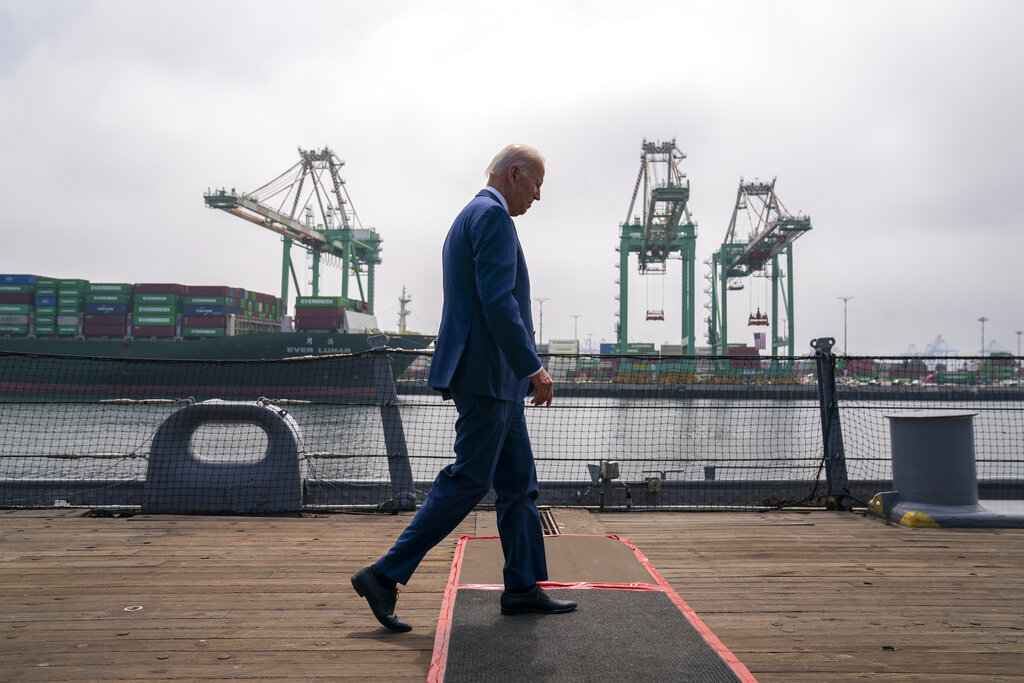 Biden slams Putin for inflation, now running at 41-year high