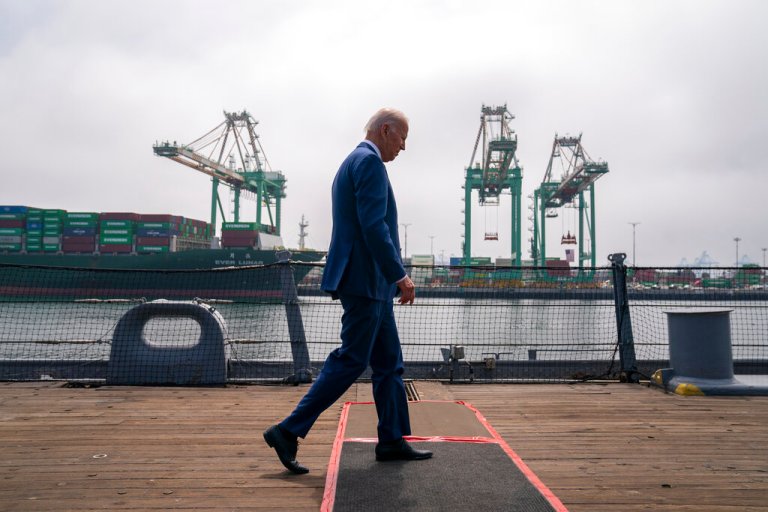 Biden slams Putin for inflation, now running at 41-year high