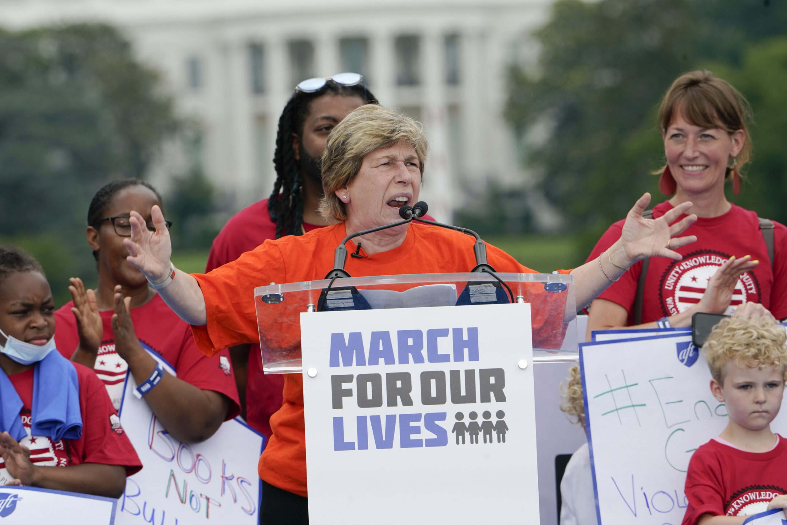 Randi Weingarten blames politicians for turning teachers into ‘social justice warriors’