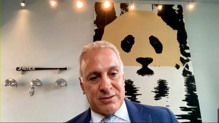 In this image from video released by the House Select Committee, an exhibit shows Eric Herschmann, former White House attorney, during a video deposition to the House select committee investigating the Jan. 6 attack on the U.S. Capitol at the hearing Monday, June 13, 2022, on Capitol Hill in Washington.