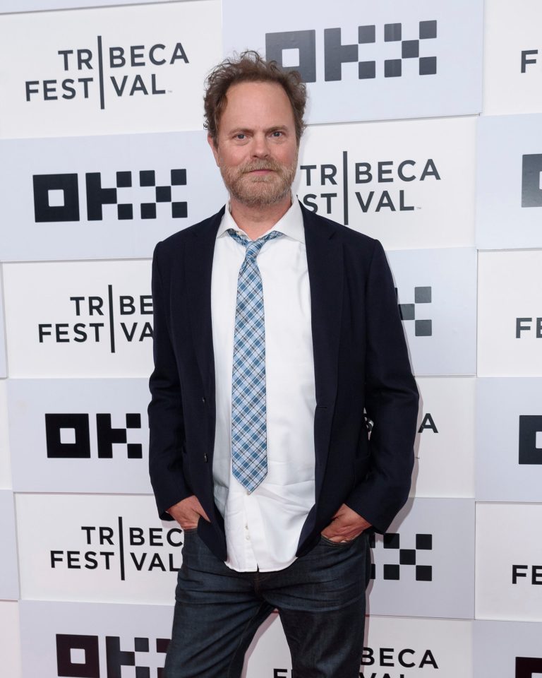 WATCH: The Office actor debuts new name in order to protest climate change