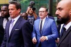 Spacey appears in UK court over sexual assault charges