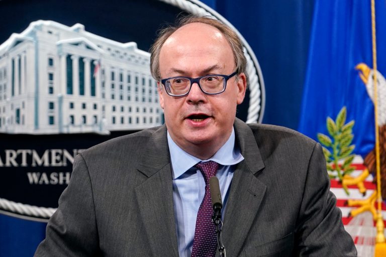 FILE - Jeffrey Clark, pictured in 2020, who is now a co-defendant in the Trump RICO case in Georgia