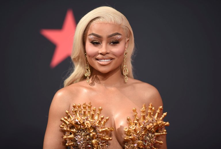 Blac Chyna arrives at the BET Awards on Sunday, June 26, 2022, at the Microsoft Theater in Los Angeles. 