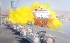 Toxic chlorine gas leak kills 13 in Jordan port accident