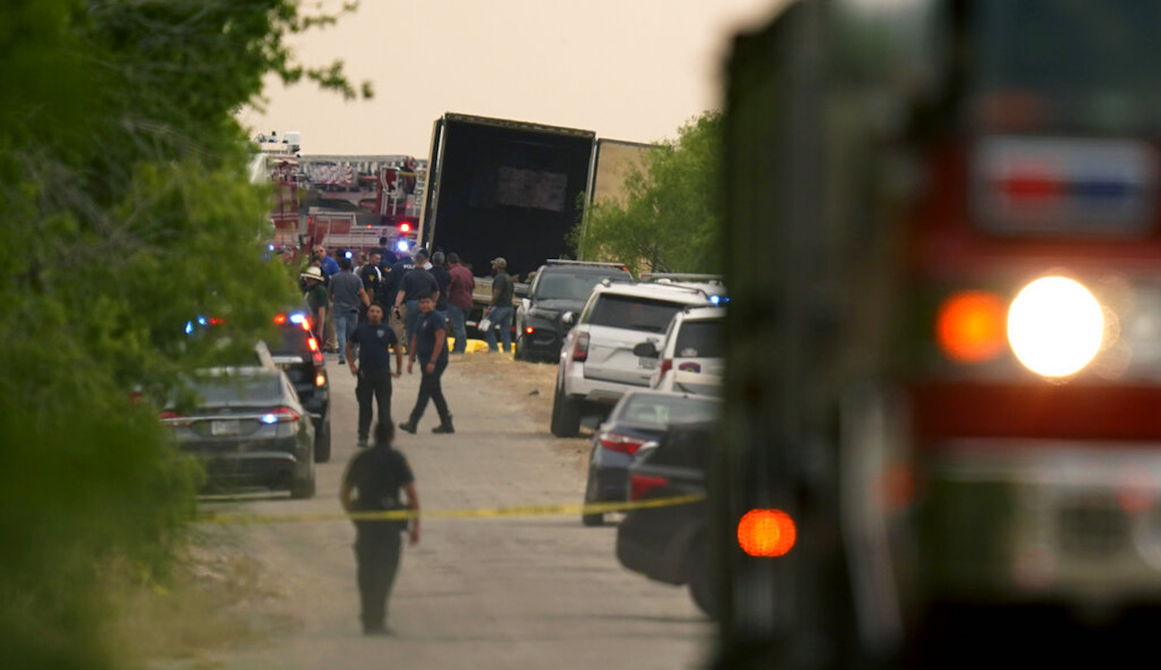 Greg Abbott blames migrant deaths on Biden’s open border policies