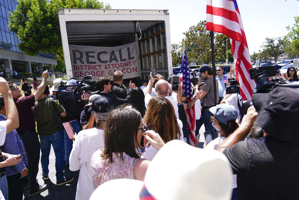 Los Angeles bans observers from watching George Gascon recall count