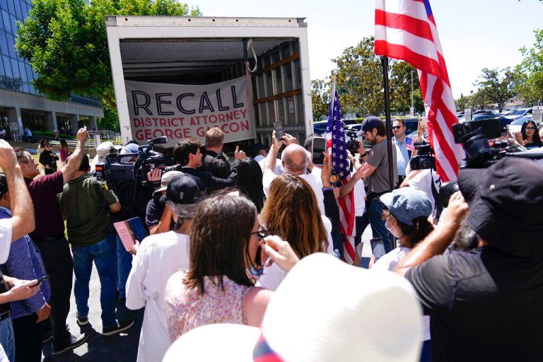 Los Angeles bans observers from watching George Gascon recall count