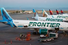 Frontier will not escalate its bid in war to take over Spirit Airlines