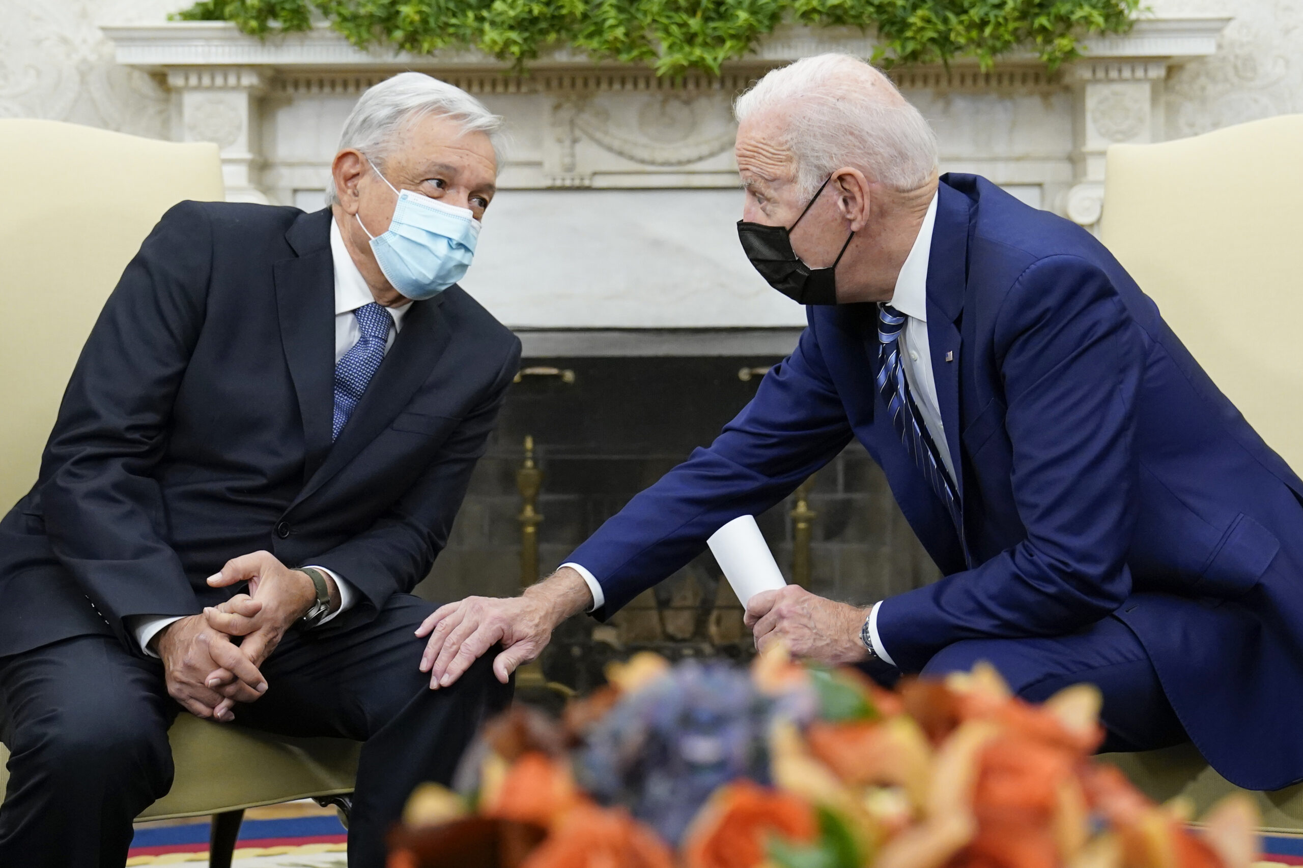 Biden hosts Mexican president after summit snub
