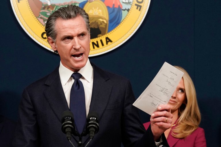 Newsom and Harris court Democrats and donors as one-and-done Biden speculation builds