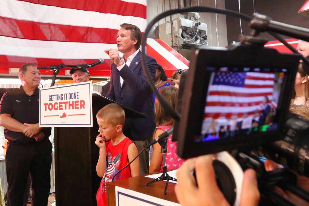 Glenn Youngkin’s popularity builds, equal to Florida’s Ron DeSantis