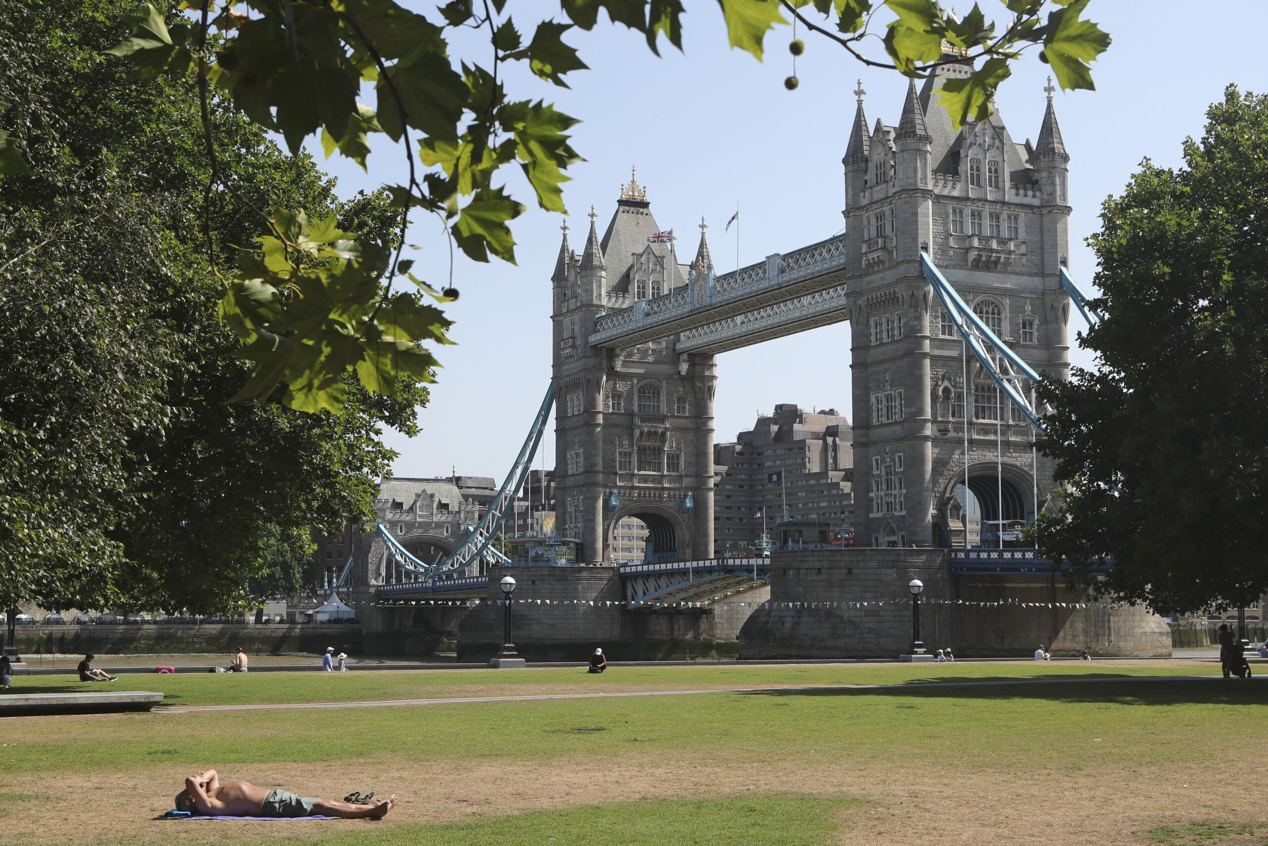 UK hits highest temperature on record as Europe bakes