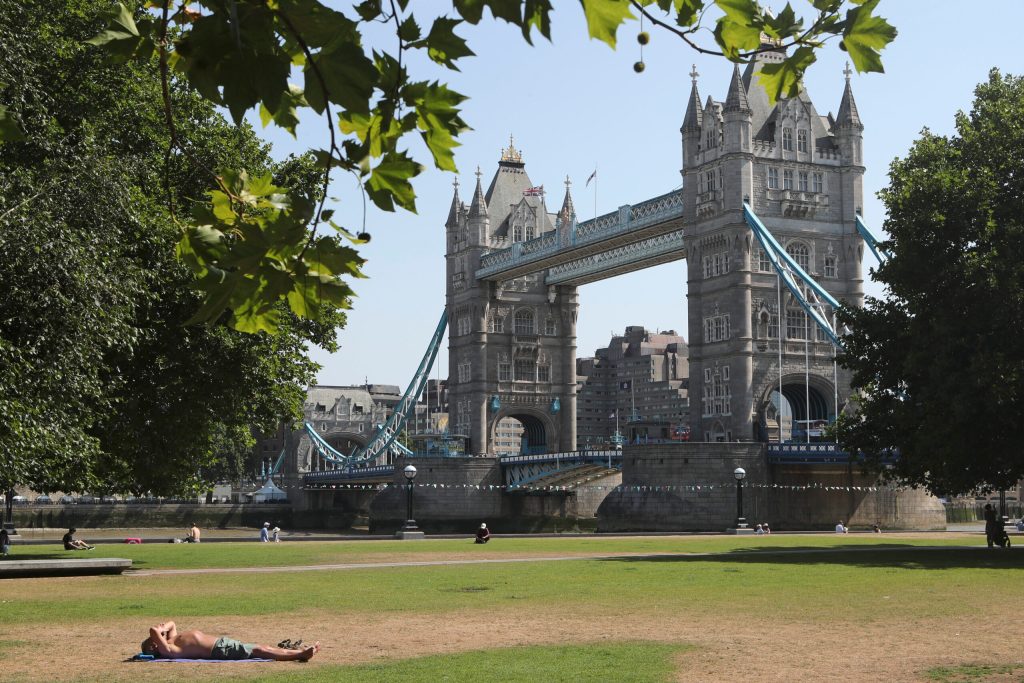 UK hits highest temperature on record as Europe bakes