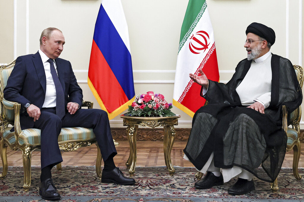Russia and Iran developing ‘full-fledged defense partnership,’ White House says