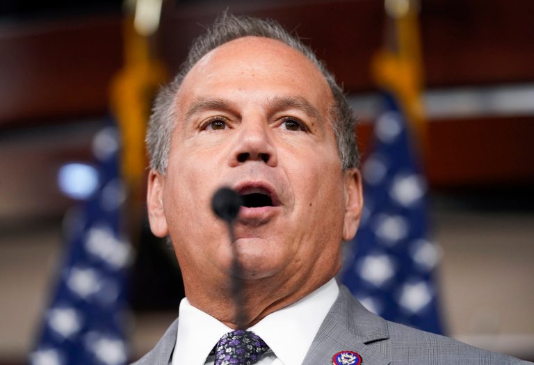 Rep. David Cicilline, D-R.I. speaks during a news conference at the Capitol in Washington, Tuesday, July 19, 2022. 