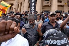 Former Sri Lankan prime minister elected president despite pushback