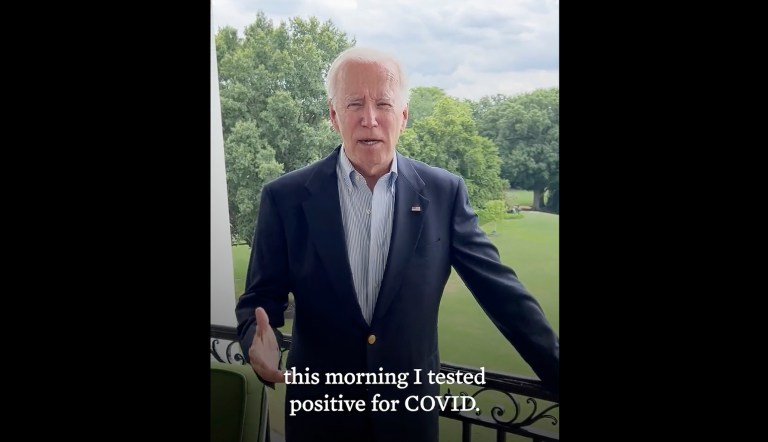Biden had low-grade fever and ‘loose’ cough on day two, doctor’s note says