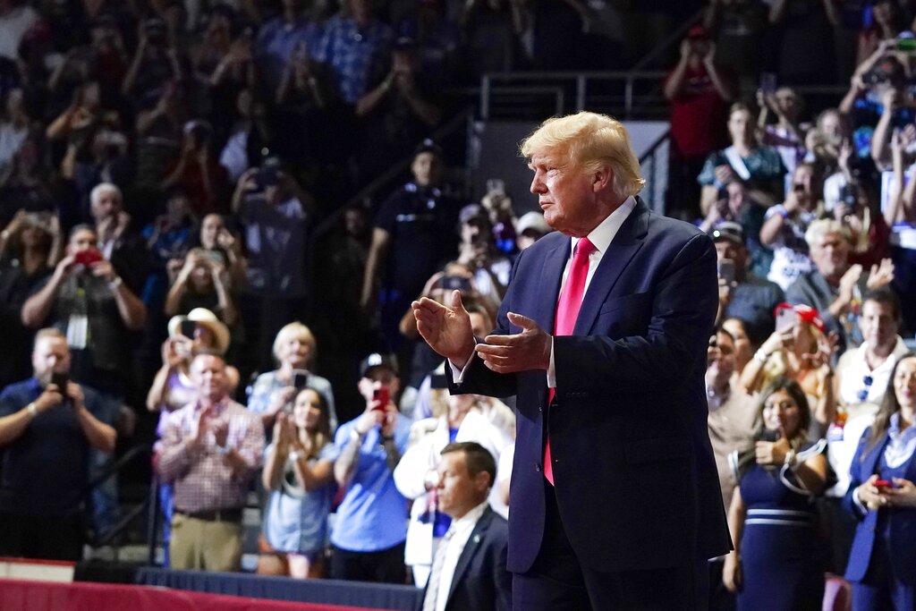 WATCH: Trump speaks at TPUSA Student Action Summit 2022
