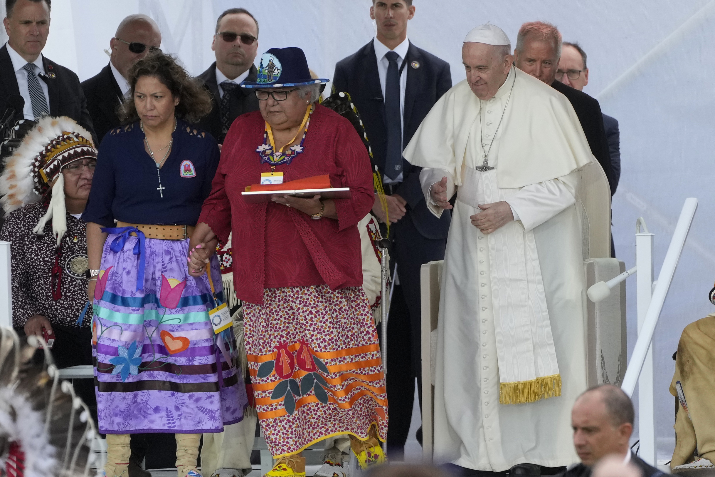 Pope Francis apologizes for ‘evil committed’ in Canadian residential schools