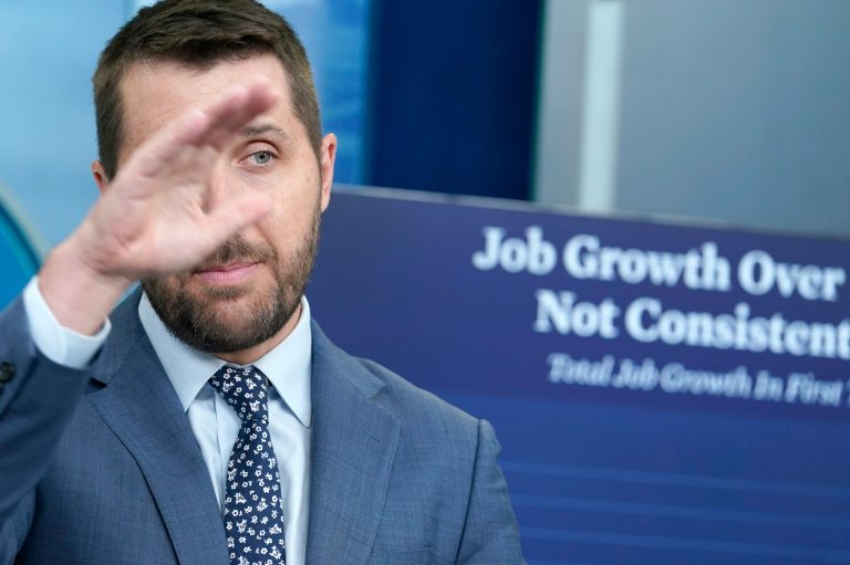 Brian Deese, the director of President Joe Biden's National Economic Council, faced a bevy of questions at Tuesday's White House press briefing about the administration's ongoing messaging on inflation and a potential recession.