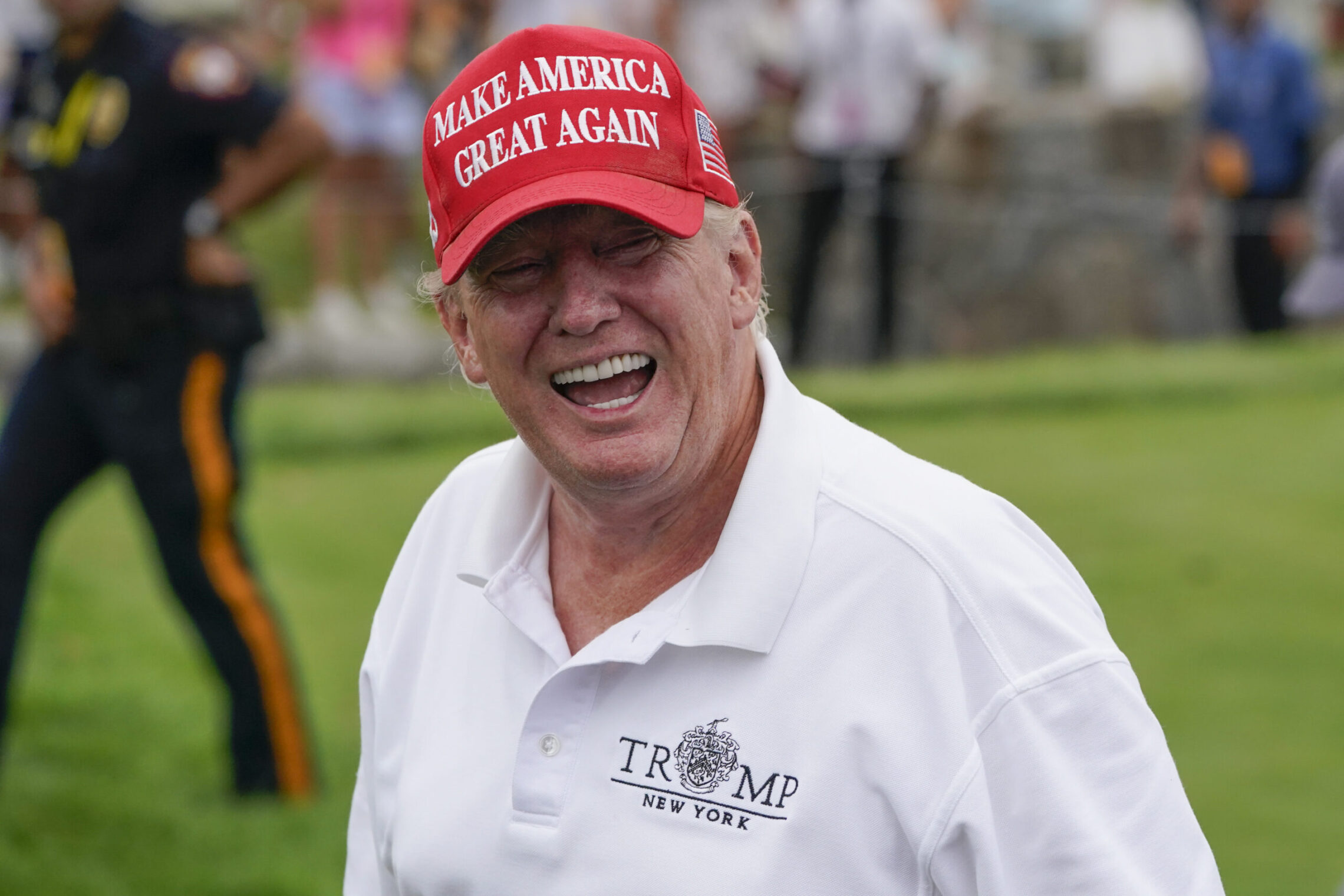 WATCH: Trump basks in ‘Let’s go, Brandon’ chants at LIV Bedminster