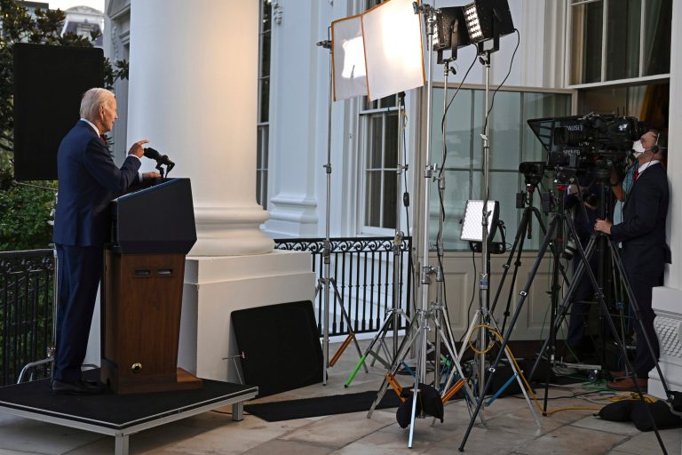 The White House objected to a reporter's suggestion Tuesday that President Joe Biden's recent string of successes had something to do with the fact that he has been out of the public eye since testing positive for COVID-19 in late July.