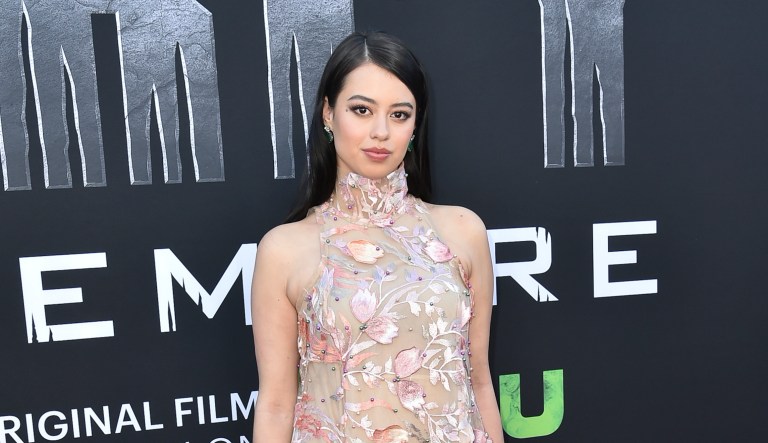 Amber Midthunder arrives at the premiere of 