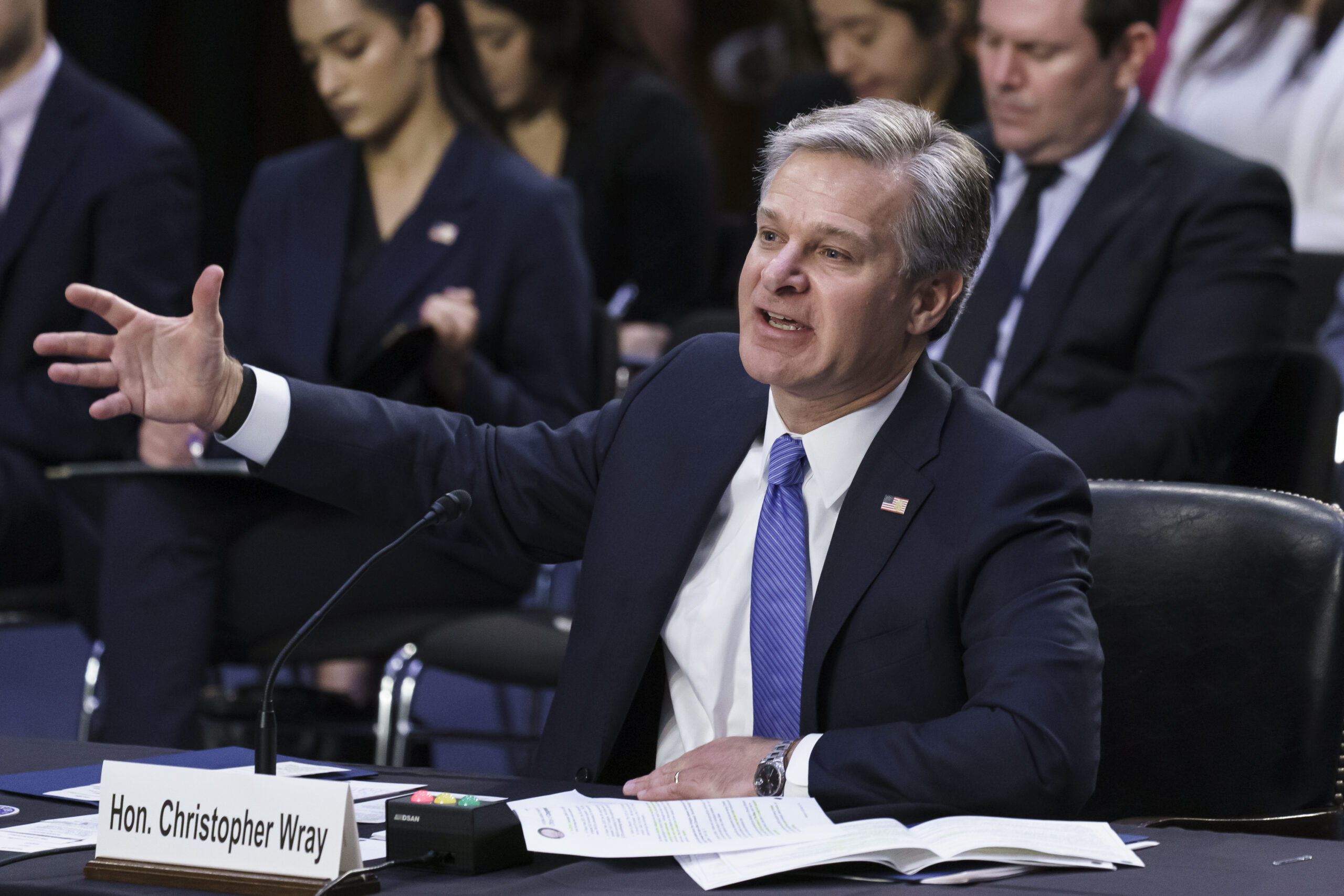 FBI boss reveals discipline for officials looking into Trump-Russia collusion has been slowed