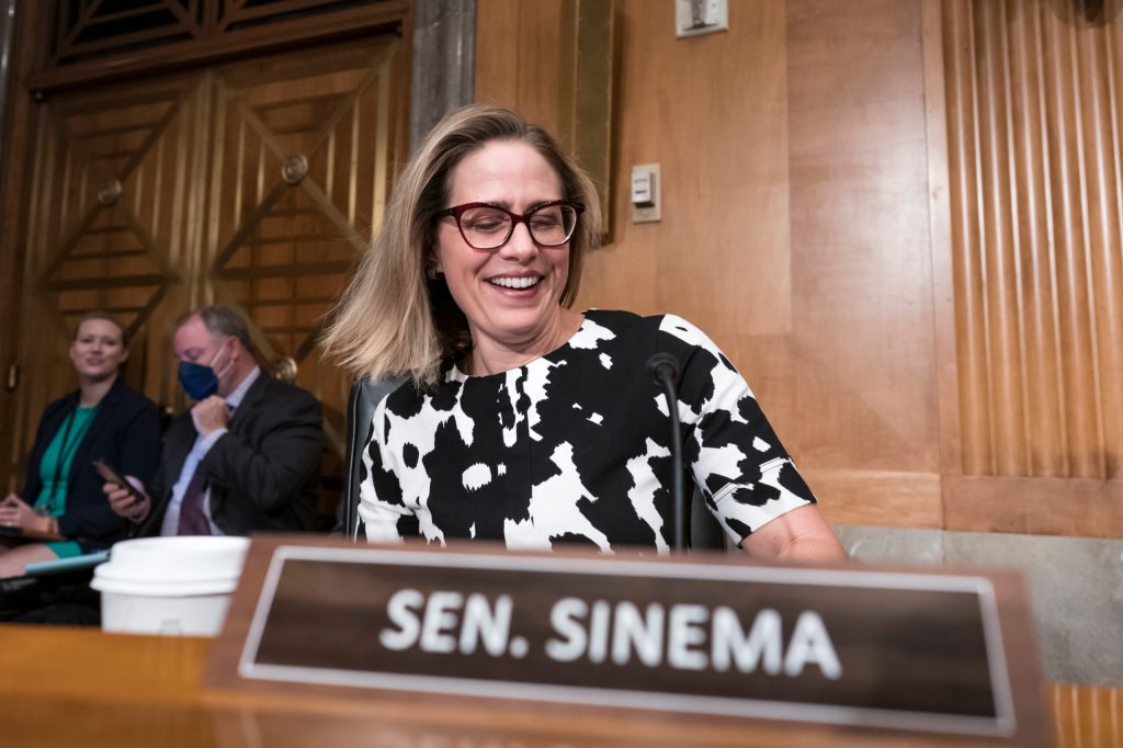 Kyrsten Sinema is no conservative hero