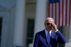 WATCH: Biden coughs heavily through signing ceremony following COVID-19 rebound