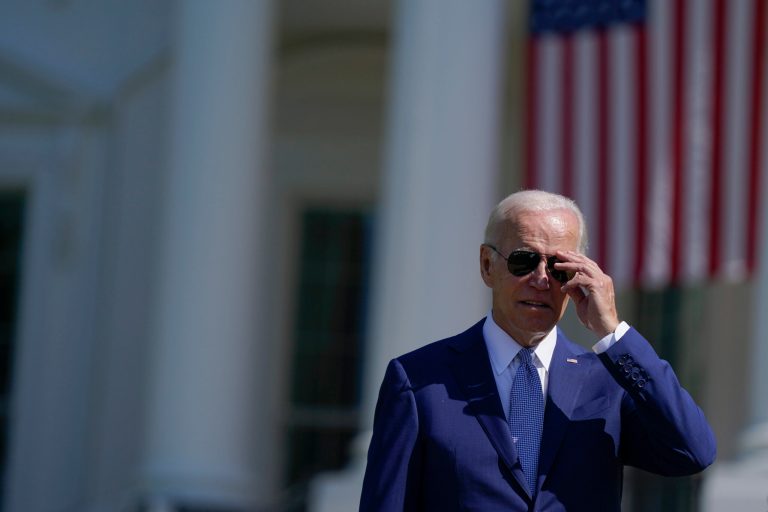 President Joe Biden's Tuesday remarks at a signing ceremony for the Chips and Science Act were punctuated by extremely heavy, repeated coughing.