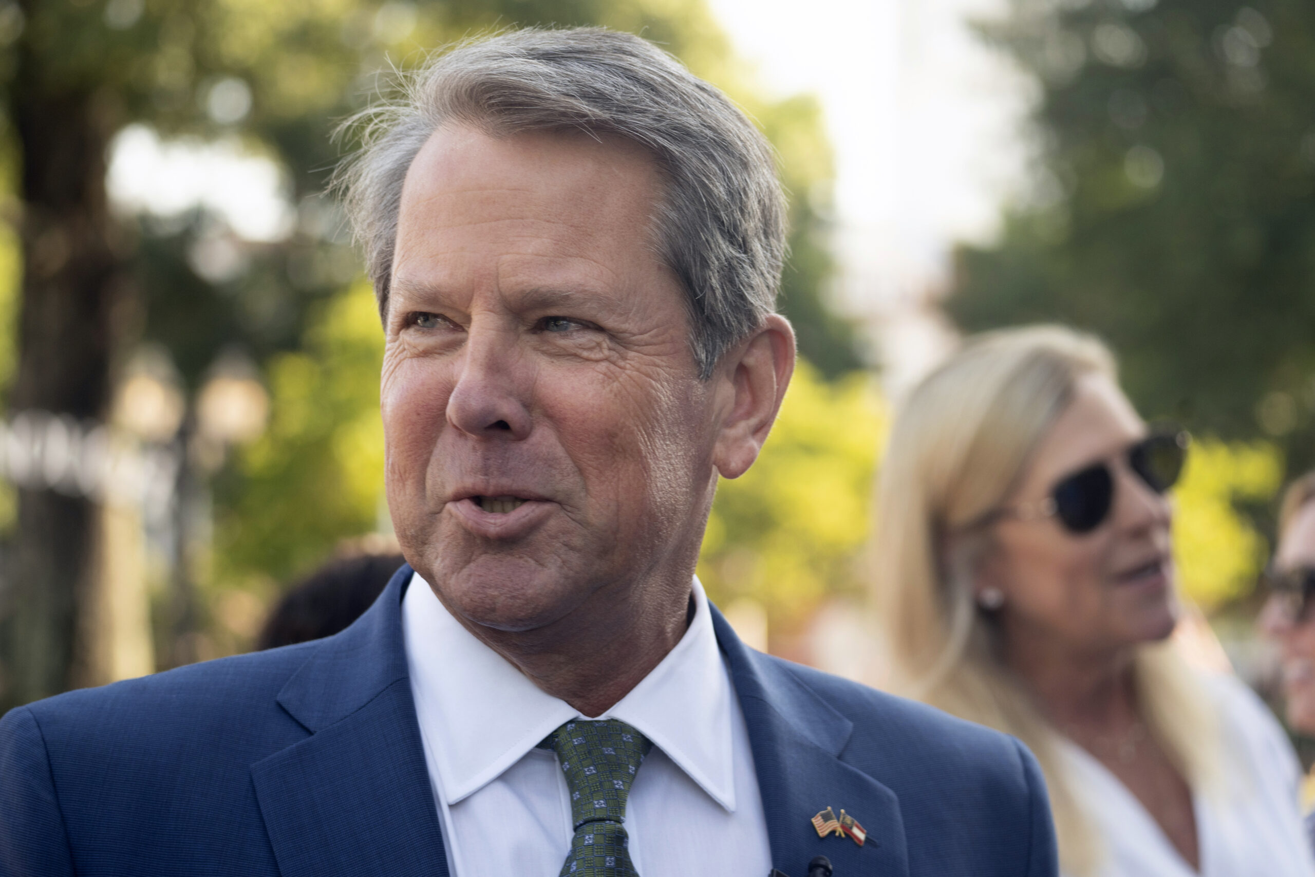 Gov. Brian Kemp denounces Trump’s ‘un-American’ far-right dinner guest