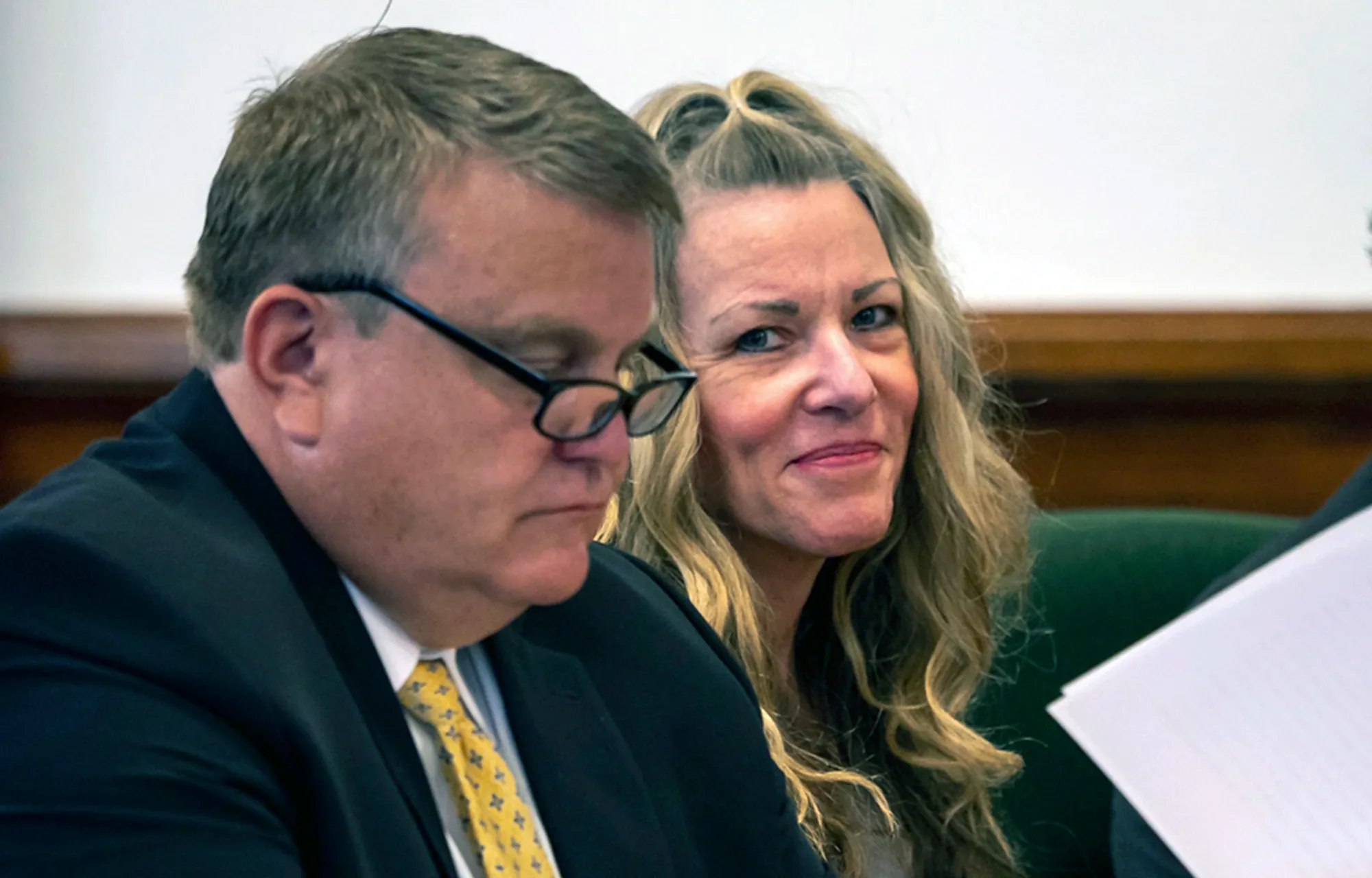 Cult leader Lori Vallow smiles in court proceeding surrounding murder of children