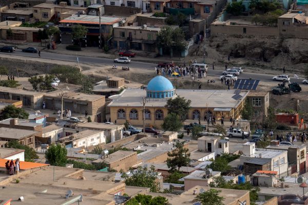 At least 21 killed in explosion at Afghanistan mosque, including prominent prayer leader