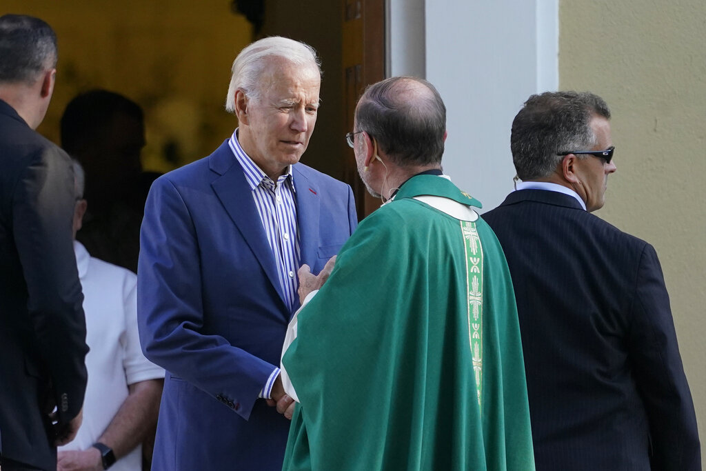 Biden bottoms out, pops back to 47% approval