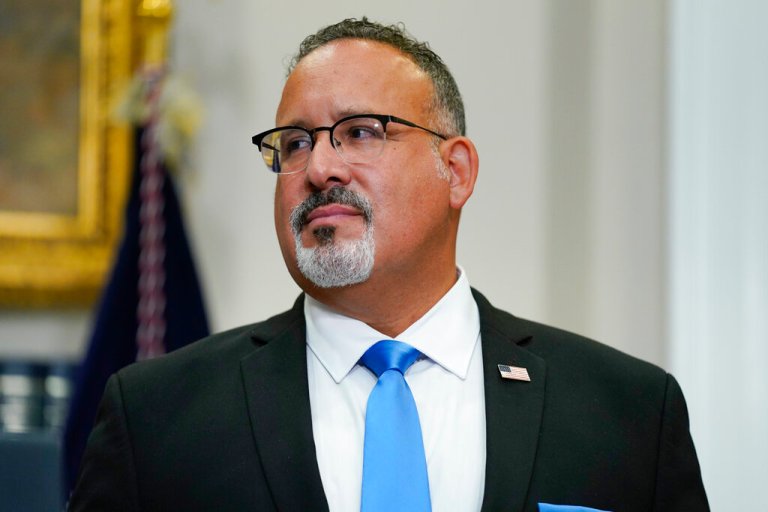 Cardona says Florida plan to hire veterans lacking degrees is ‘slap in the face’ to teaching profession