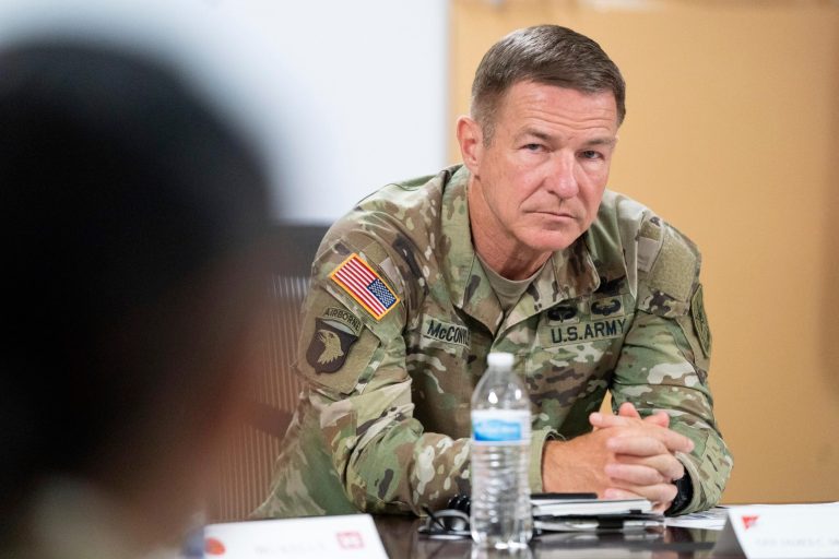 Chief of Staff of the Army Gen. James McConville.